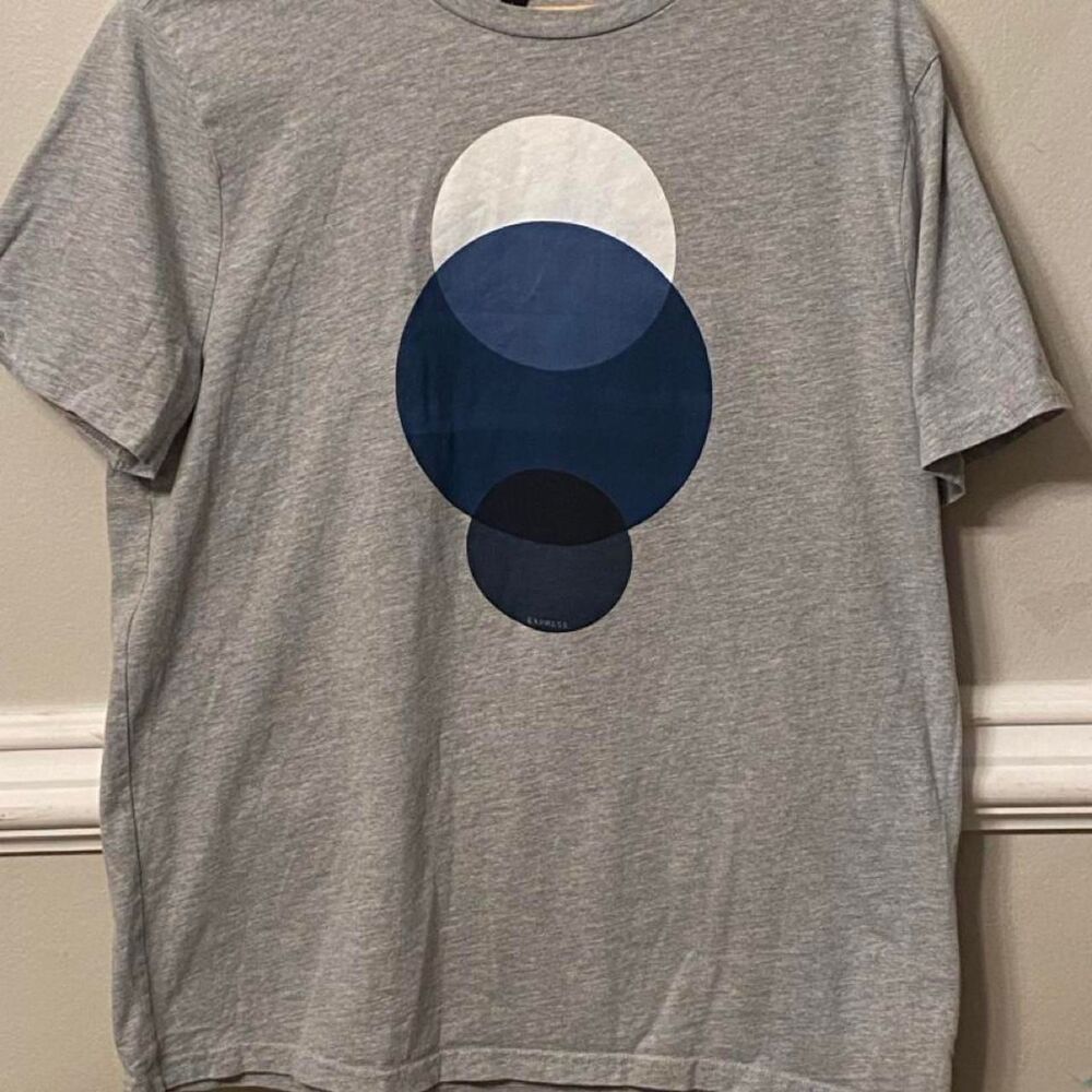 Express Women's Grey T-shirt